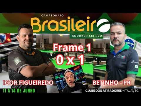 Capa: FRAME 1 - IGOR FIGUEIREDO SP  x BETINHO PR - CAMPEONATO BRASILEIRO DE  SIX RED 2026 | ITAJAÍ | SC