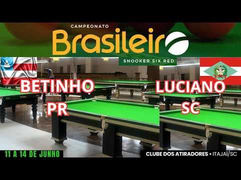 Capa: DECIDER  FRAME - BETINHO PR X LUCIANO SC   - CAMPEONATO BRASILEIRO DE  SIX RED 2026 | ITAJAÍ | SC