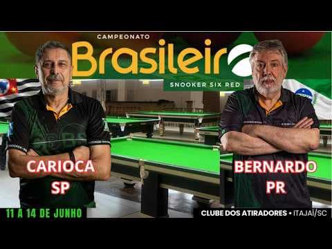 Capa: CARIOCA SP X BERNARDO PR  - CAMPEONATO BRASILEIRO DE  SIX RED 2026 | ITAJAÍ | SC